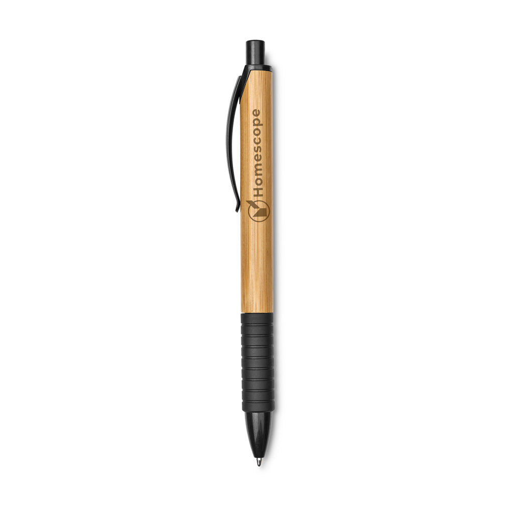 Okiyo Sora Bamboo Ball Pen - Black