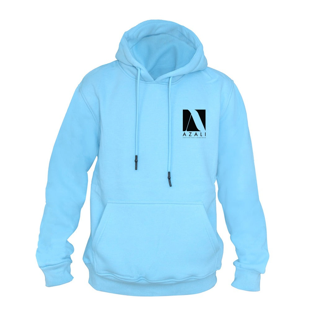 Classic Artic Blue Sweatshirt with a Hoodie