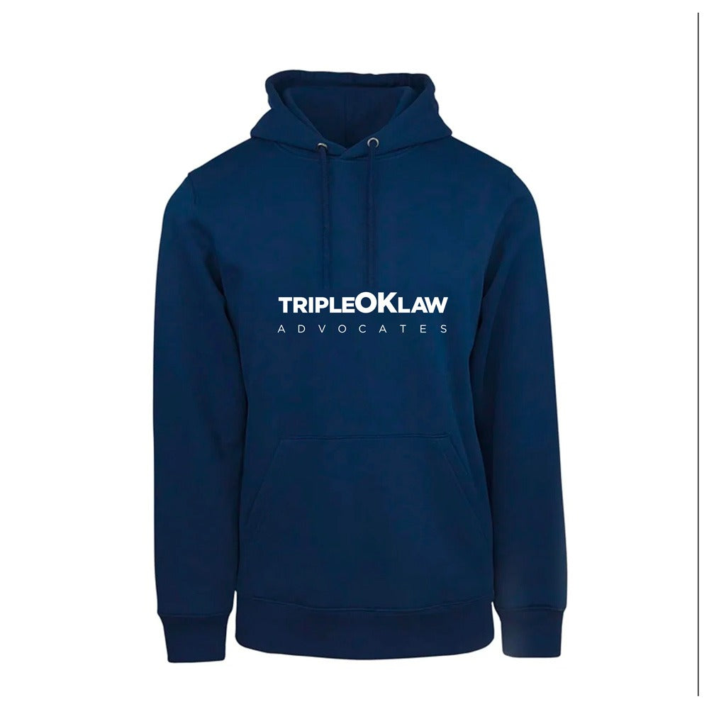 Classic Navy Blue Sweatshirt with a Hoodie