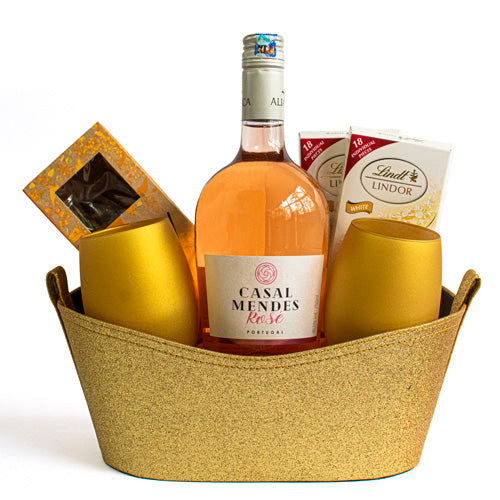Rose Wine and Treats